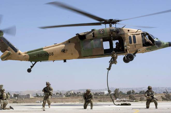 直升机索降专用绳