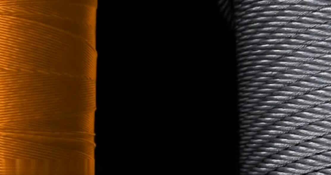 超高分子量聚乙烯绳和钢丝绳相比